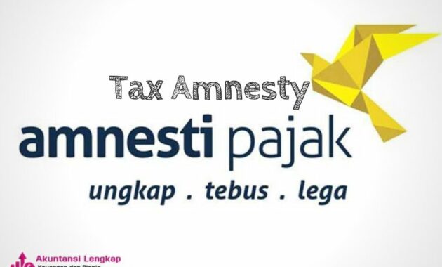 Pengertian, jenis dan tujuan tax amnesty